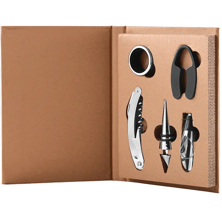 Bộ hộp màu giấy kraft set